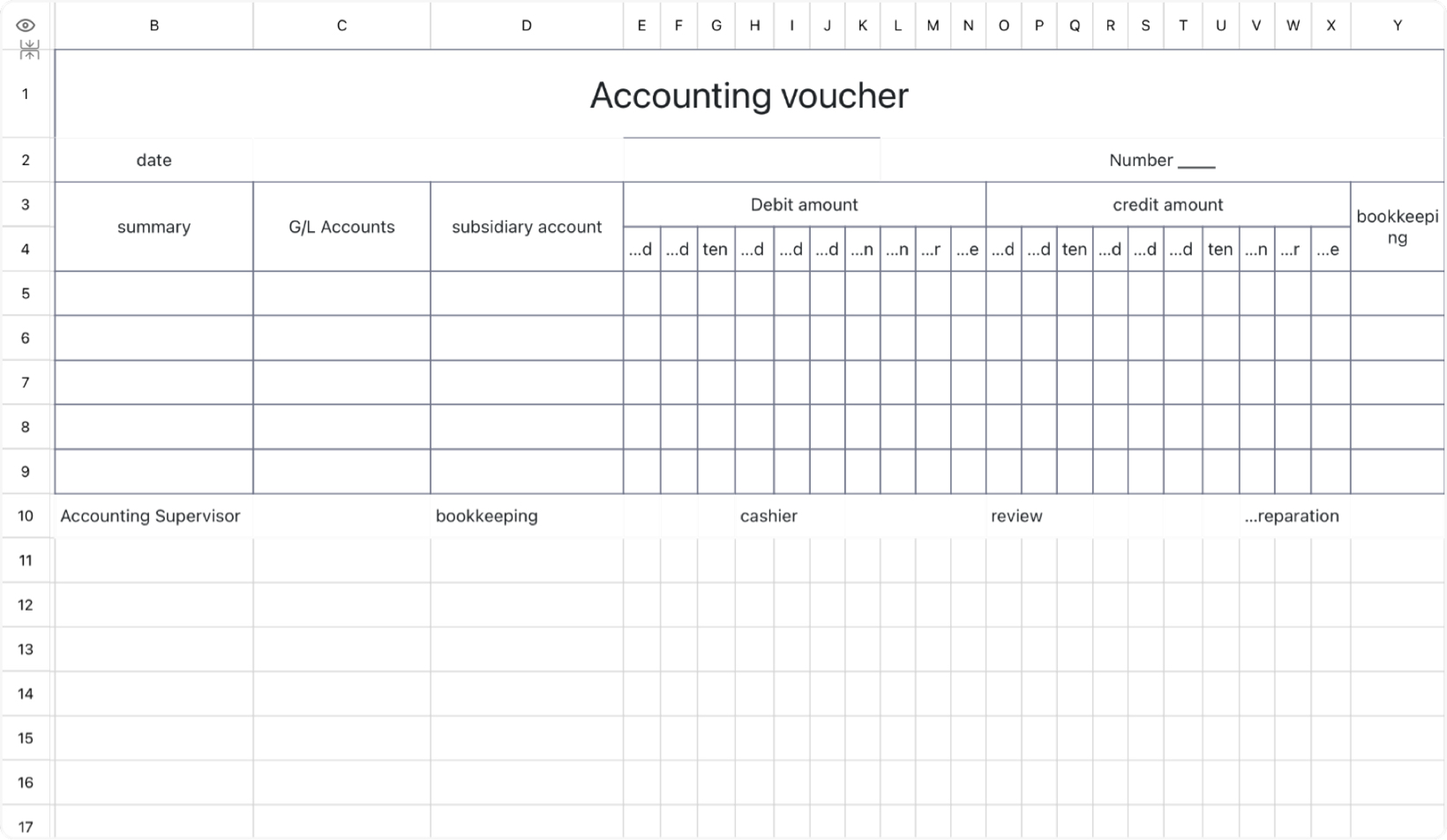 Accounting voucher 3